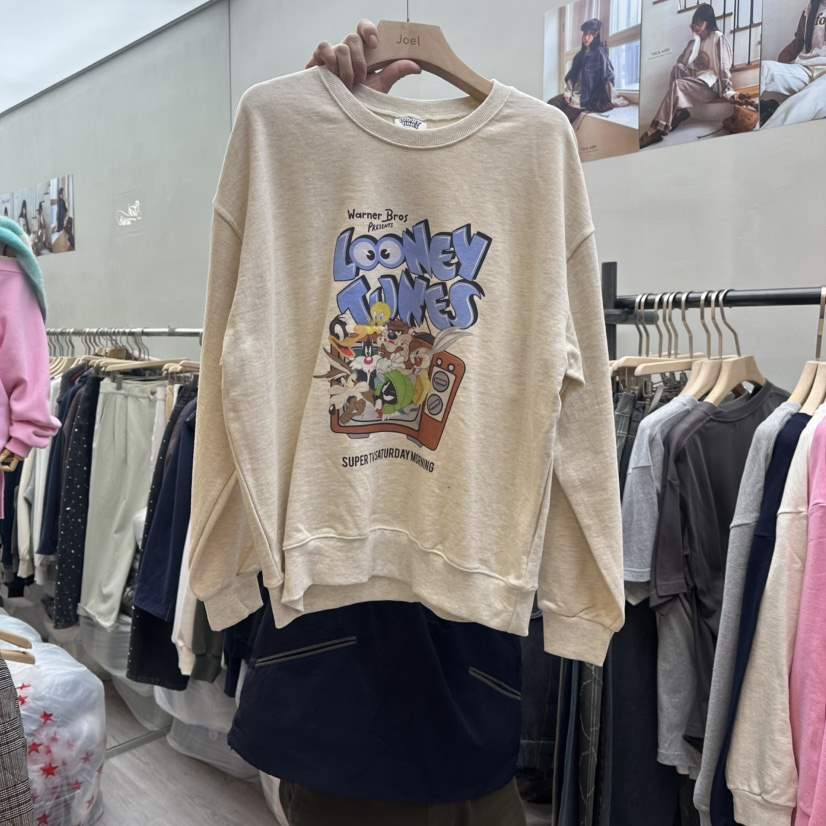 STICK WITH韓國代購女士新款時尚職業26春夏熱賣人氣衛衣STICK WITH衛衣