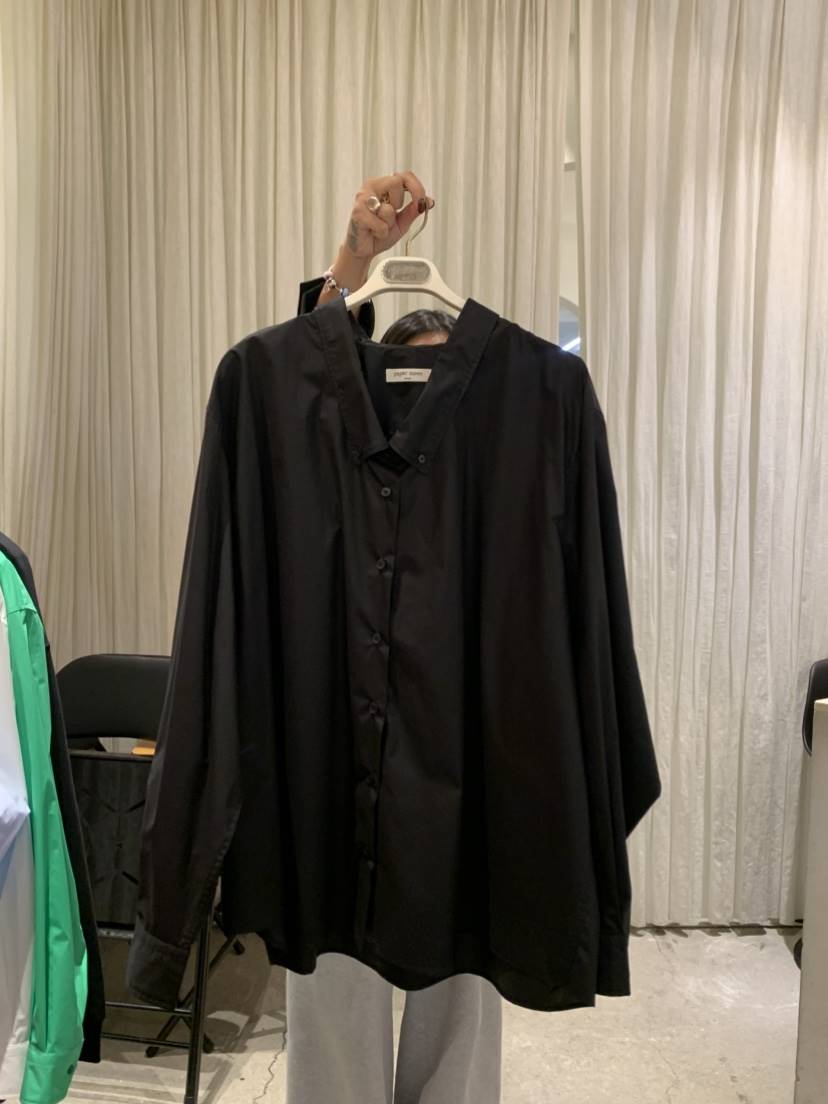 PAPERMOON東大門直郵女士新款熱賣真品26春夏襯衫蕾絲衫紐扣paper moon襯衫/蕾絲衫