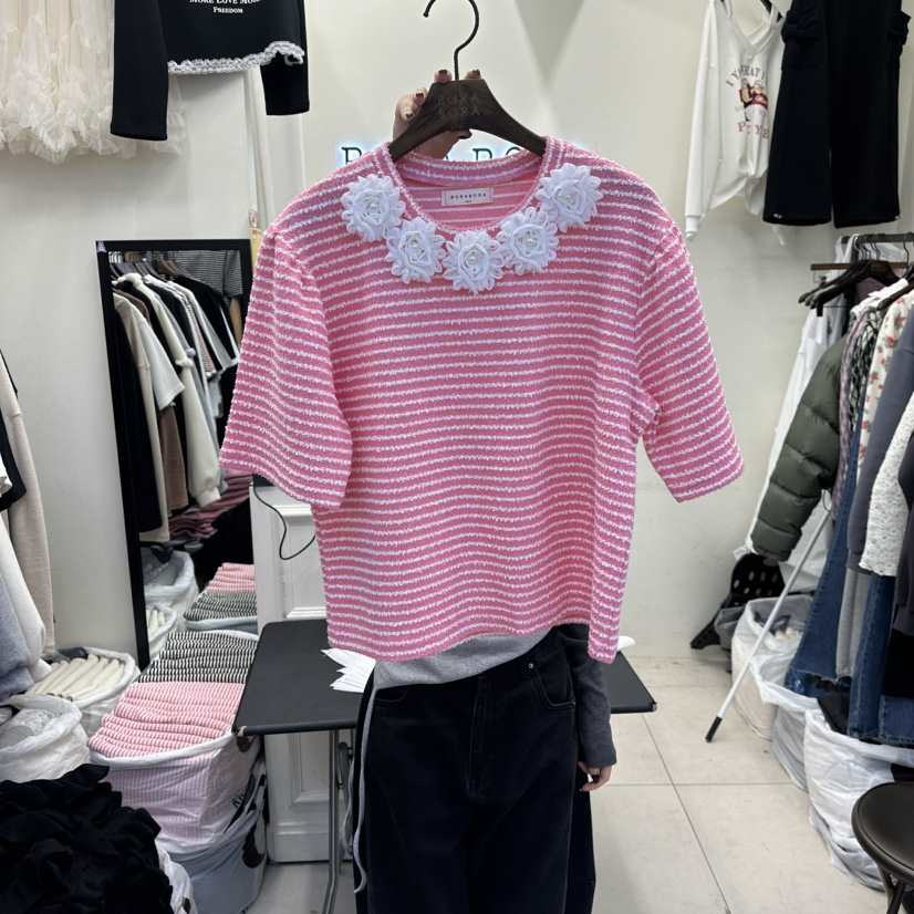 BORA BORA東大門直郵女士新品推薦熱賣26春夏休閑職業T恤BORA BORAT恤