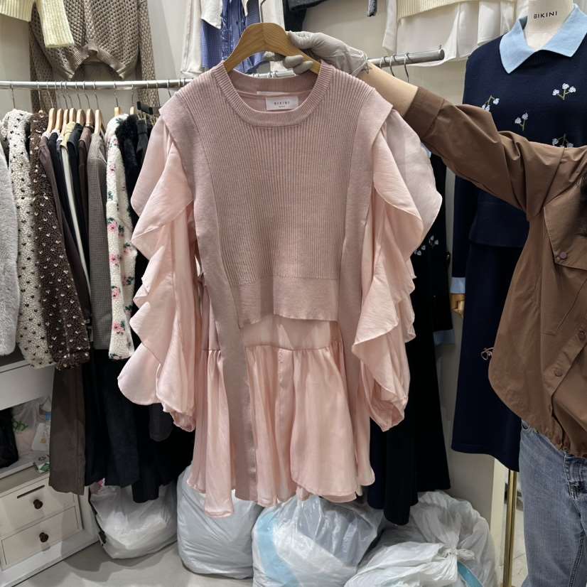 BIKINI東大門直郵女裝新款人氣休閑26春夏時尚套裝兩件套BIKINI套裝