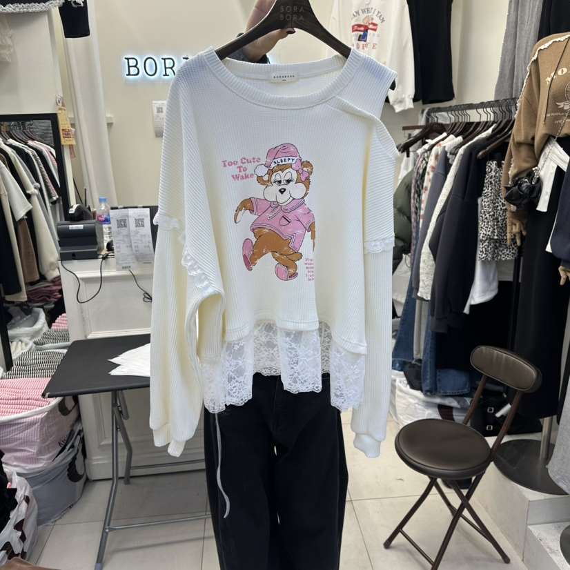 BORA BORA東大門實拍女士新品真品熱賣休閑衛衣不含腰包BORA BORA衛衣