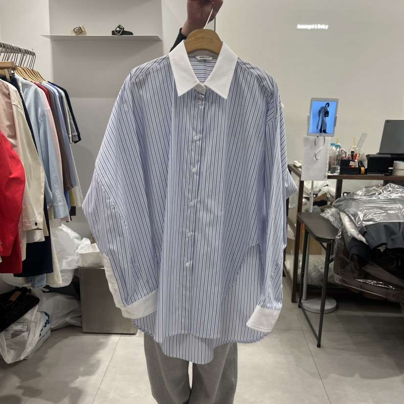 ANN MARGRET東大門實拍女裝新品職業襯衫蕾絲衫GRETA.Y襯衫/蕾絲衫