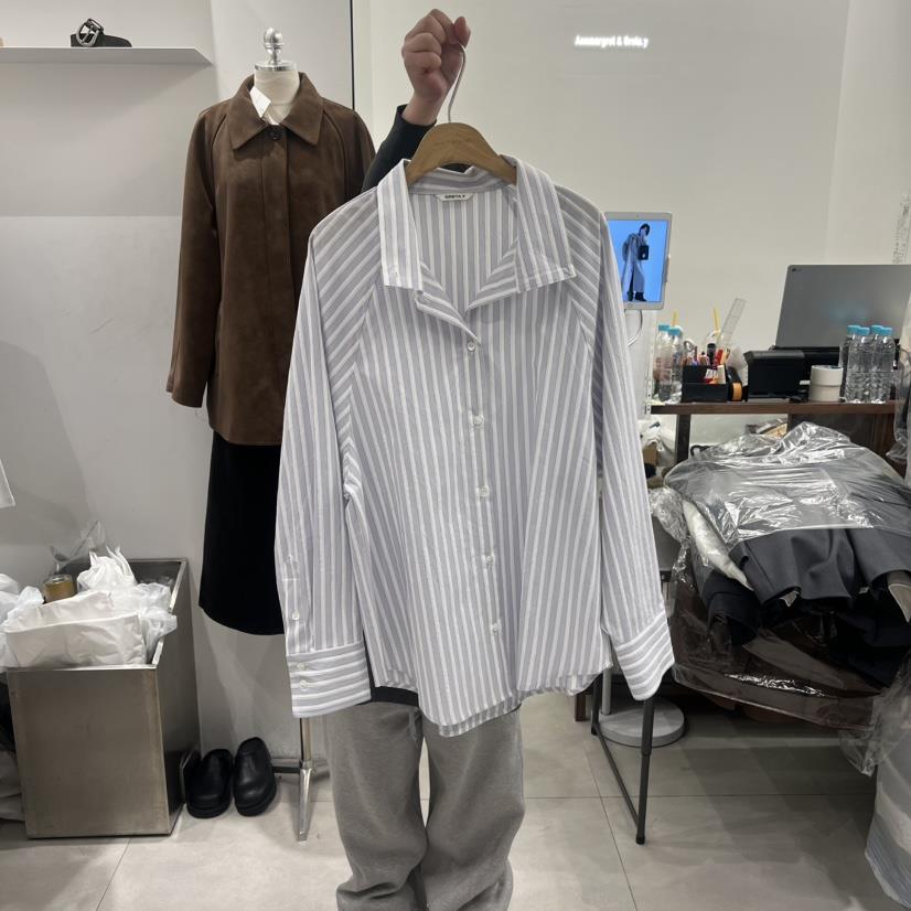 ANN MARGRET韓國代購女士新款真品襯衫蕾絲衫高領GRETA.Y襯衫/蕾絲衫