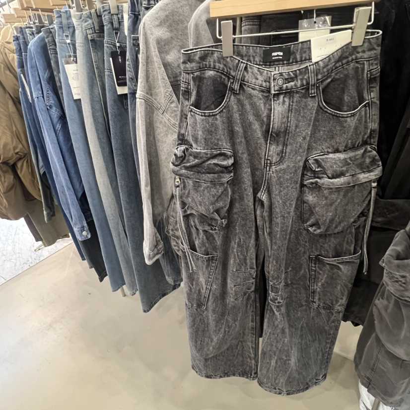 RIPEN韓國直郵女士新款真品推薦熱賣人氣26春夏牛仔褲男女同款RIPEN牛仔褲