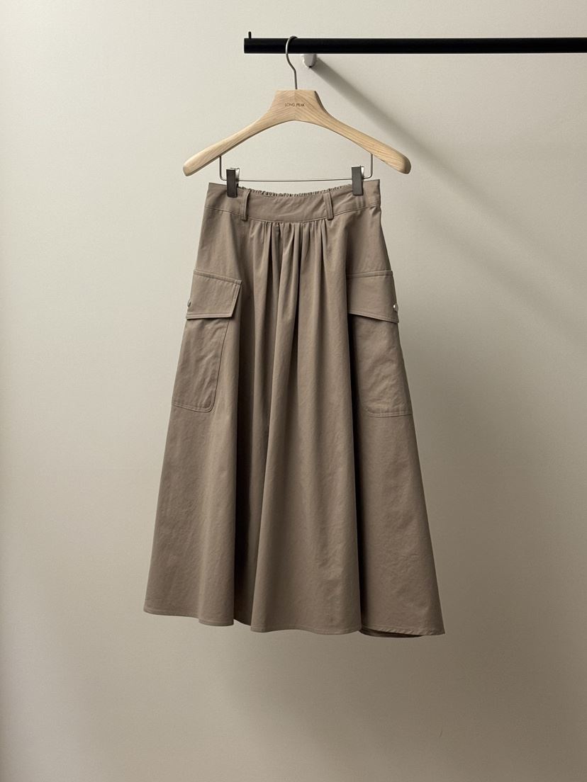 LONG PEAK韓國代購女裝新款休閑26春夏職業熱賣人氣長裙LONG PEAK長裙