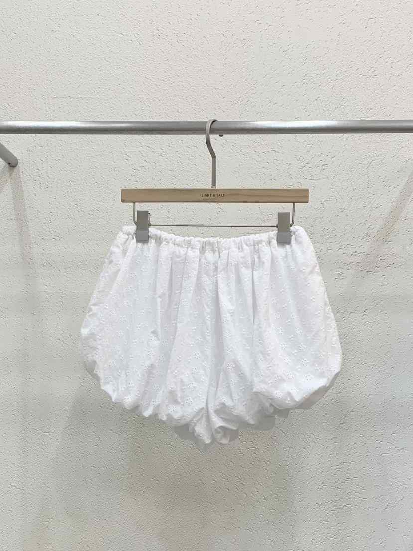 LIGHT AND SALT韓國代購女士新款休閑26春夏推薦短褲蕾絲LIGHT AND SALT短褲