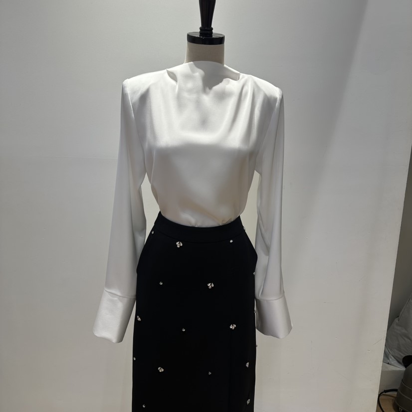 VAN NZILL東大門直郵女士新款熱賣26春夏時尚襯衫蕾絲衫VAN NZILL襯衫/蕾絲衫