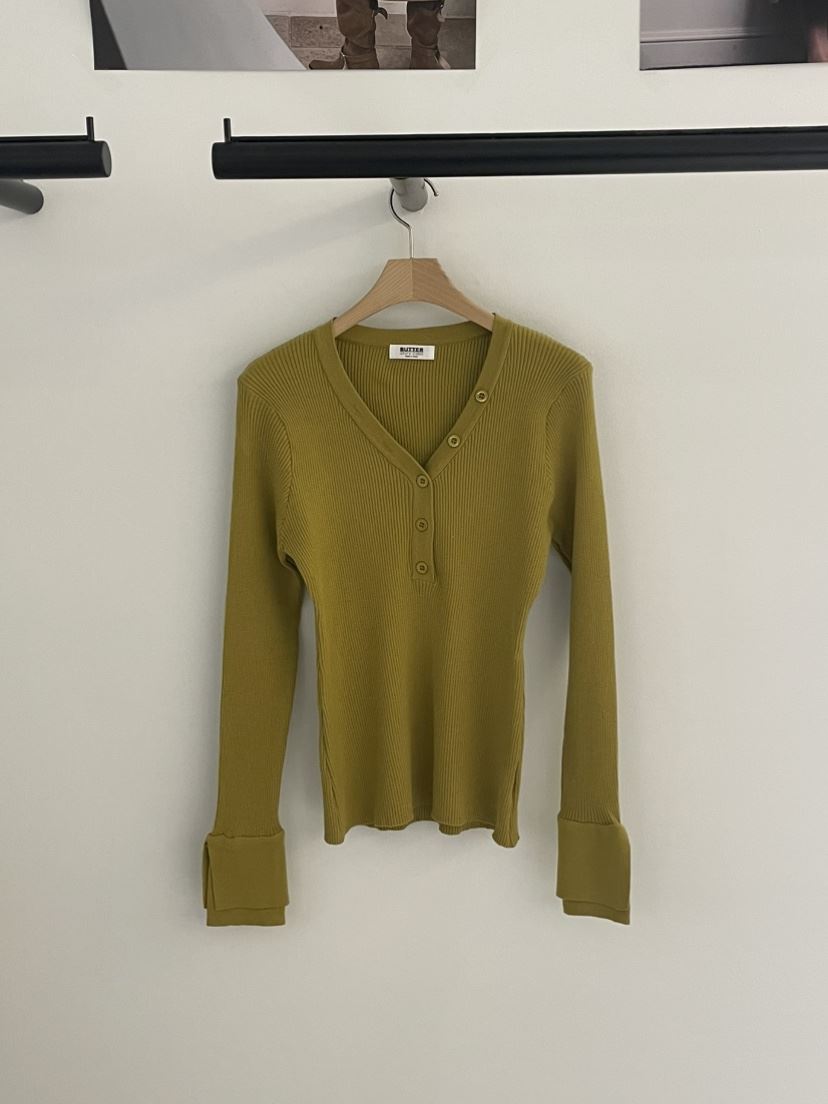 BUTTER-P韓國代購女裝新品職業推薦時尚26春季休閑針織衫BUTTER-P針織衫