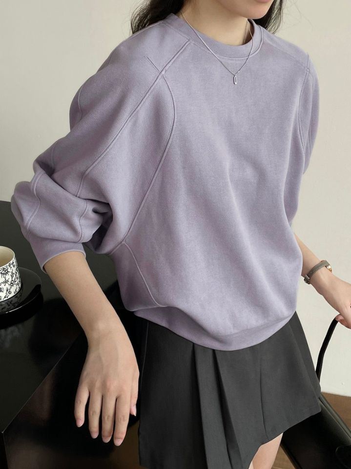 STAY HERE東大門直郵女士新品人氣熱賣職業休閑時尚衛衣STAY HERE衛衣