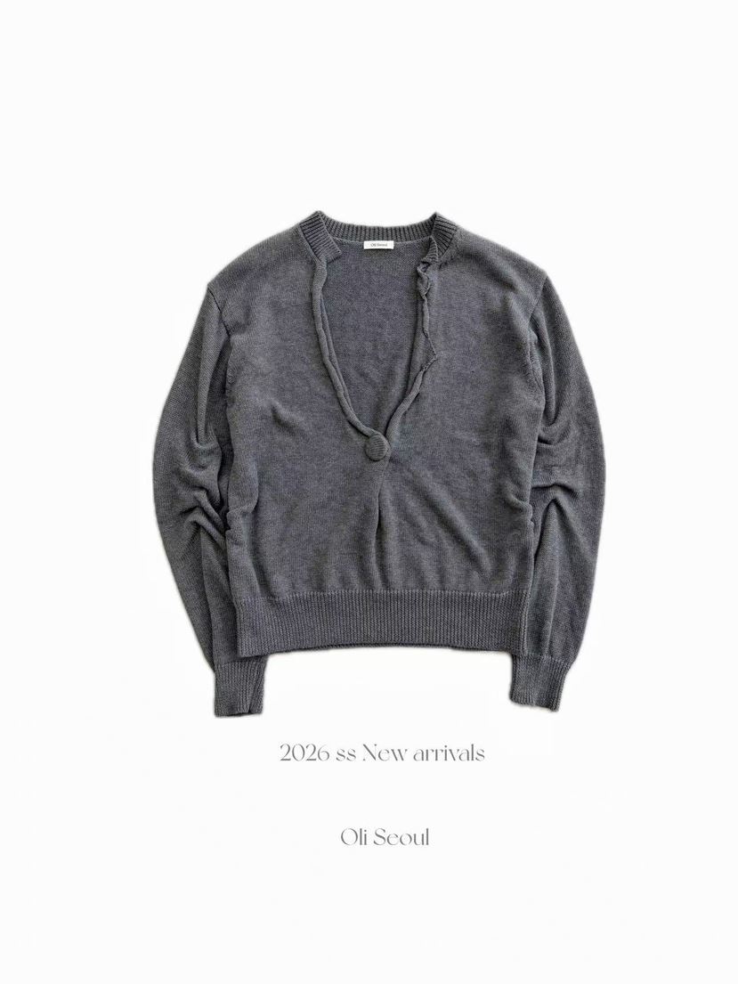 OLI SEOUL韓國代購女士新品熱賣人氣推薦26春季時尚針織衫OLI SEOUL針織衫
