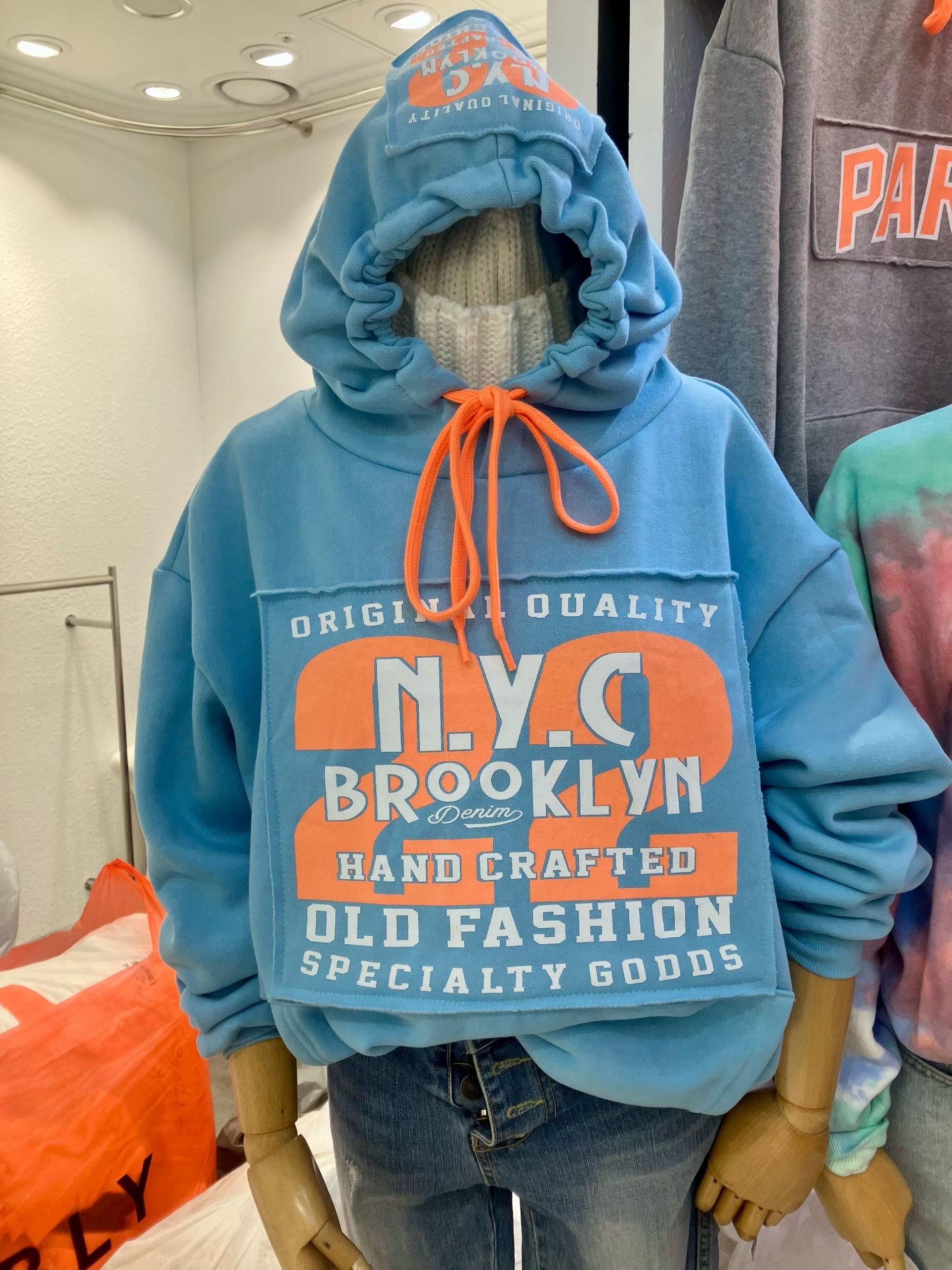 ENTER韓國代購女士新款時尚人氣熱賣26春季職業休閑衛衣兜帽ENTER衛衣