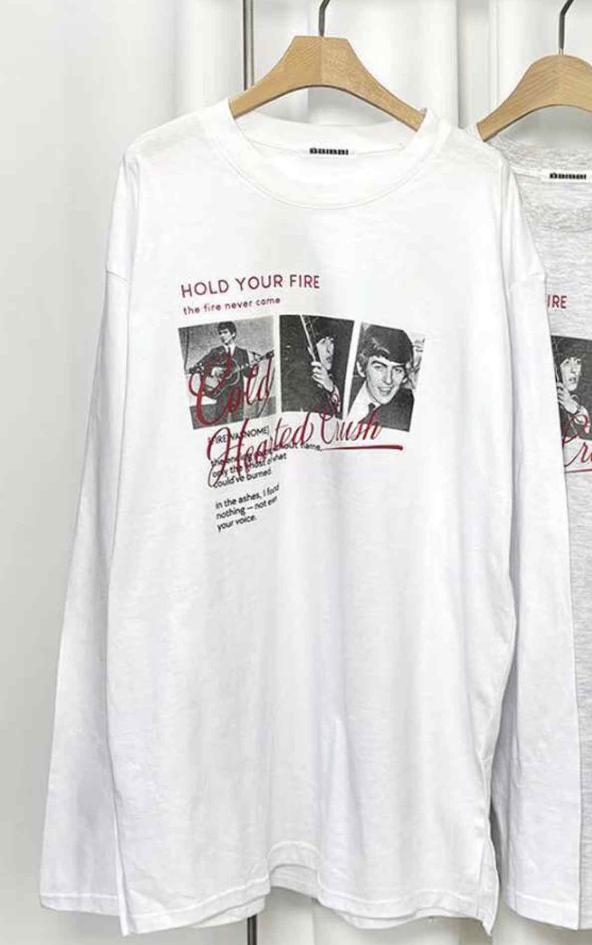 BBIBBICO東大門代購女士新品人氣26春夏休閑熱賣推薦長袖T恤BBIBBICO長袖T恤