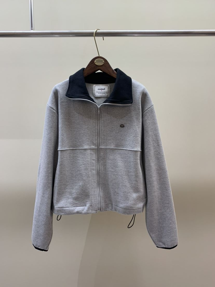 CAMEL-P東大門實拍女士新品26春夏夾克拉鏈Came_l 家夾克