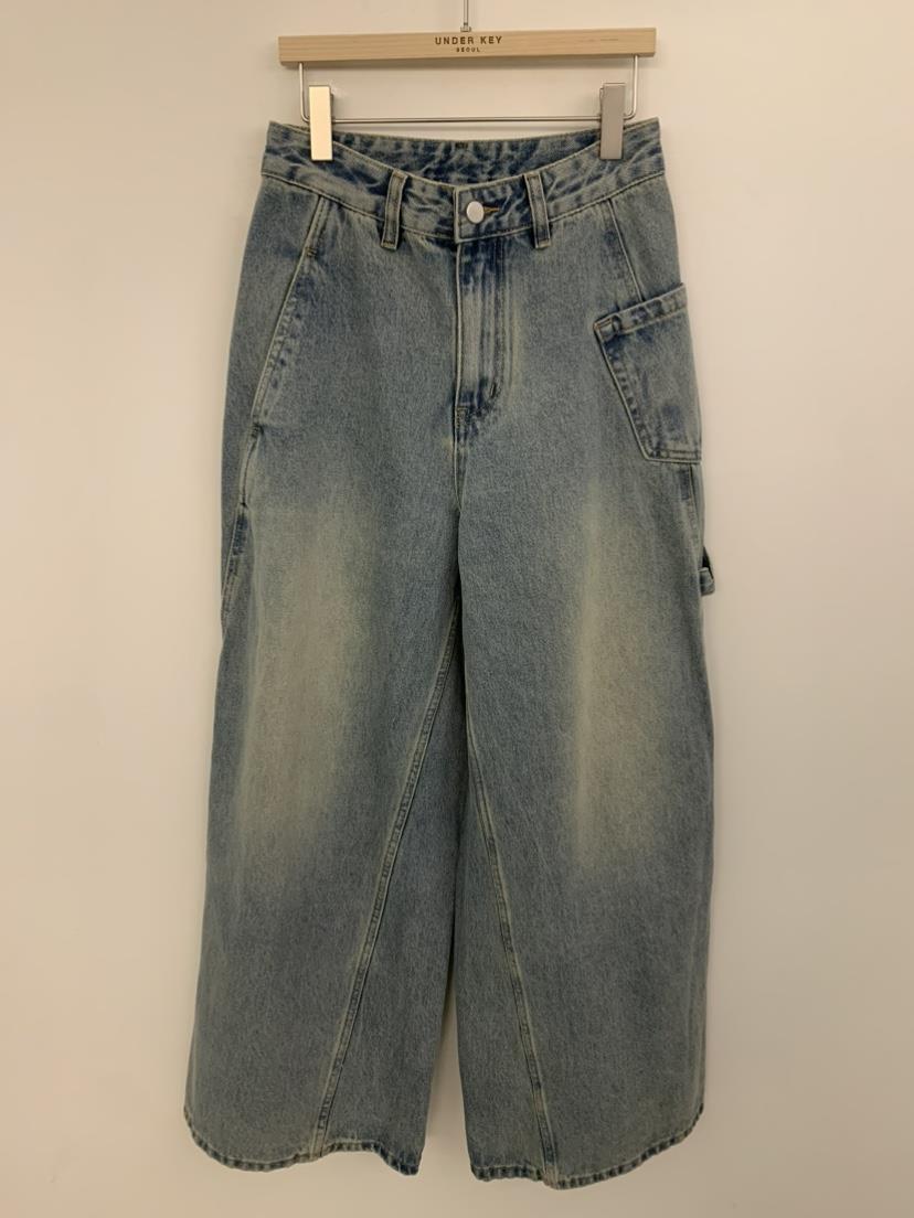 UNDER KEY東大門實拍女士新款26春夏推薦熱賣人氣牛仔褲UNDER KEY牛仔褲