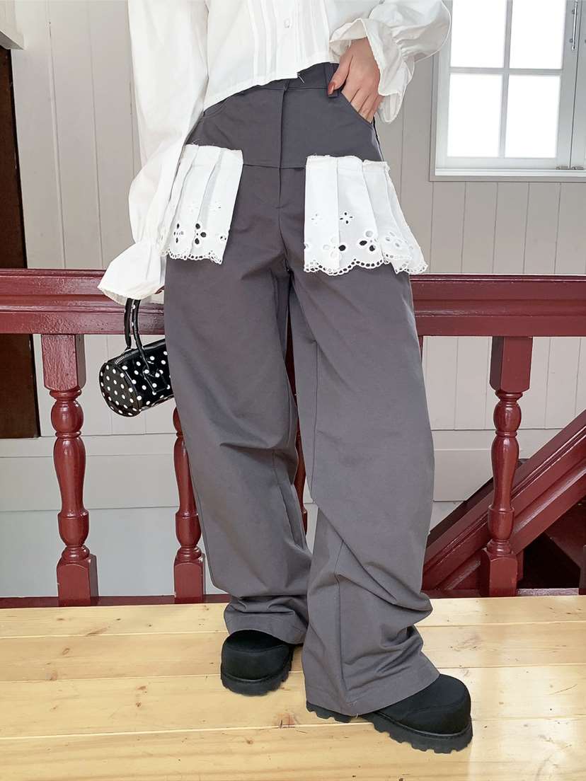 JKICHI東大門實拍女士新款26春夏熱賣休閑推薦時尚休閑褲JKICHI休閑褲