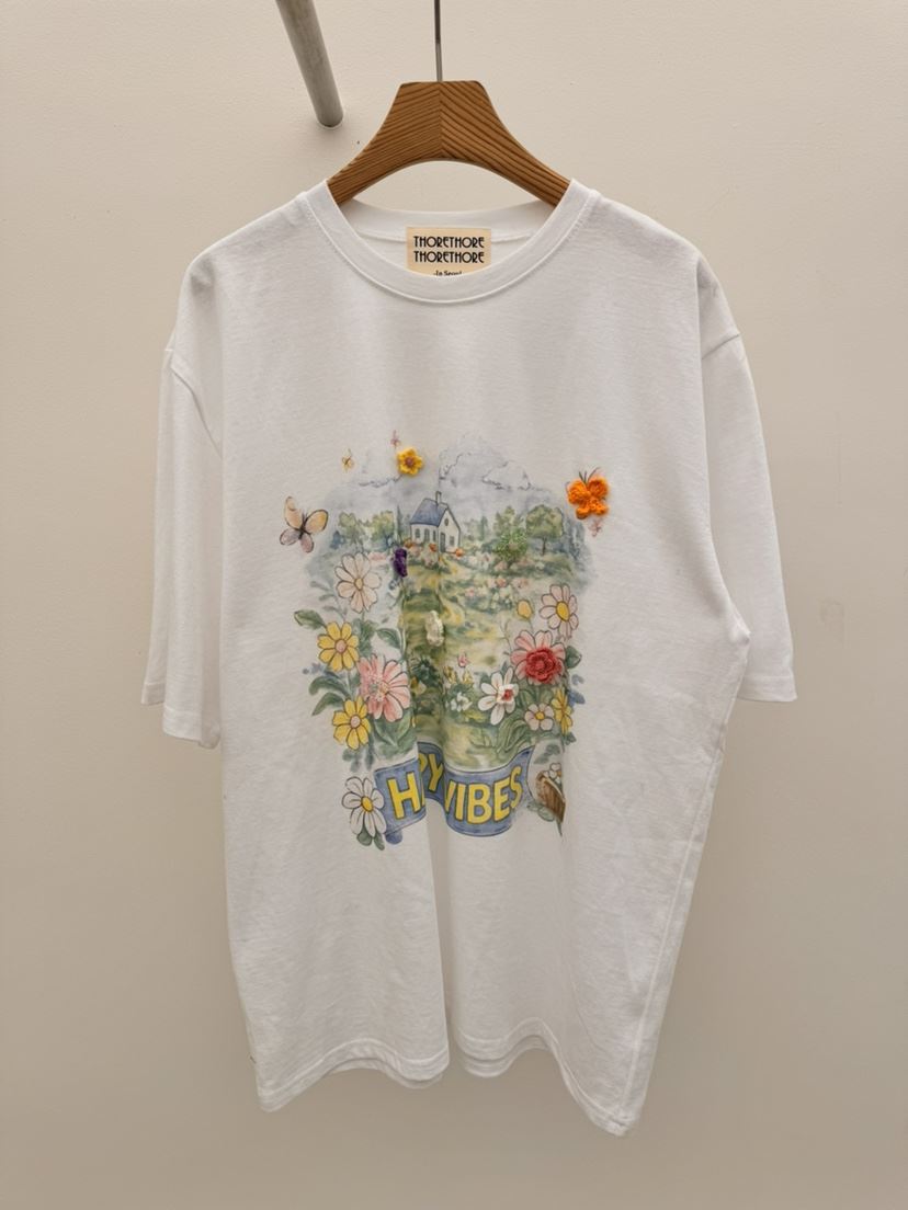 THORE韓國直郵女裝新品休閑真品26春夏推薦時尚熱賣人氣T恤THORET恤