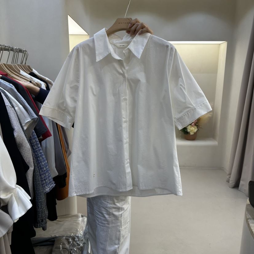 MATIERE東大門實拍女士新款職業休閑推薦26春夏襯衫蕾絲衫MATIERE襯衫/蕾絲衫