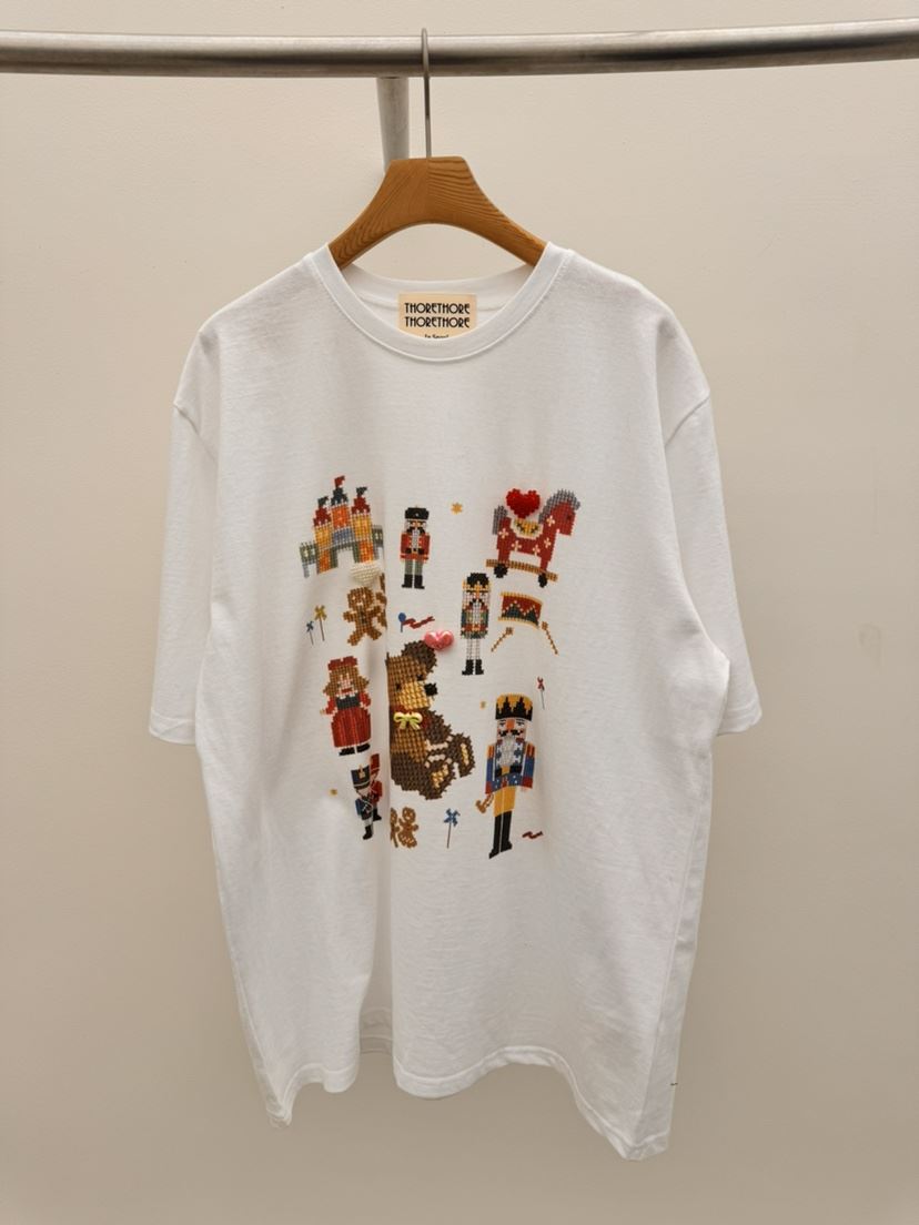 THORE東大門實拍女士新款26春夏真品時尚人氣休閑職業T恤THORET恤