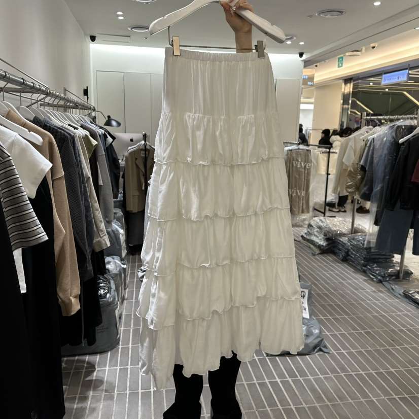 VIVE東大門實拍女士新品真品時尚休閑人氣推薦職業26春夏長裙VIVE長裙