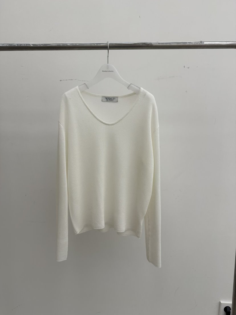 MONDAY TO SUNDAY韓國代購女士新品時尚真品職業針織衫MONDAY TO SUNDAY針織衫