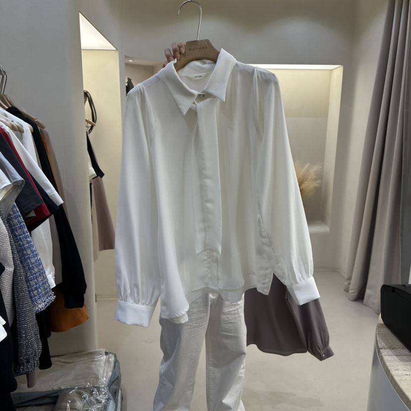 MATIERE東大門直郵女裝新款人氣推薦熱賣職業休閑襯衫蕾絲衫MATIERE襯衫/蕾絲衫