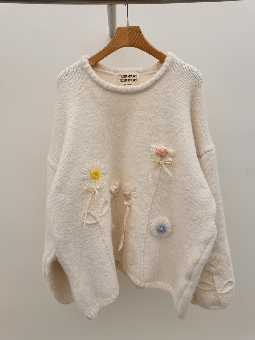 THORE韓國直郵女裝新款熱賣推薦職業真品人氣26春夏休閑毛衣THORE毛衣