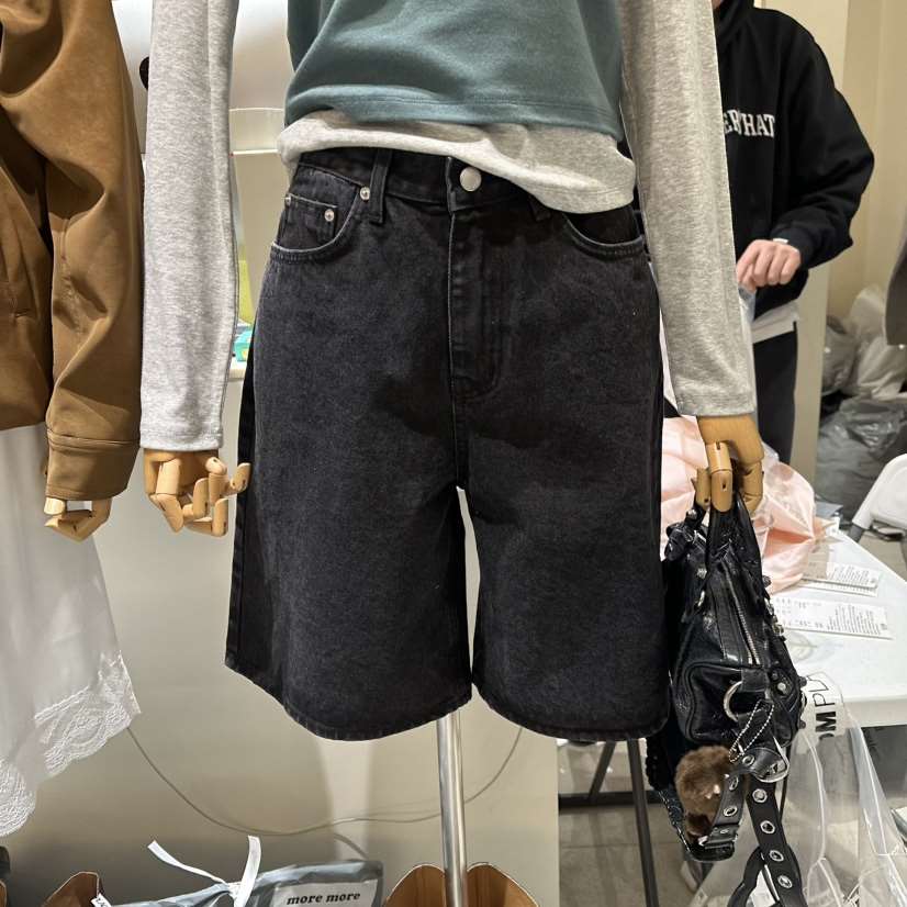 MOREMORE韓國代購女士新品人氣時尚熱賣職業真品26春夏短褲more more短褲