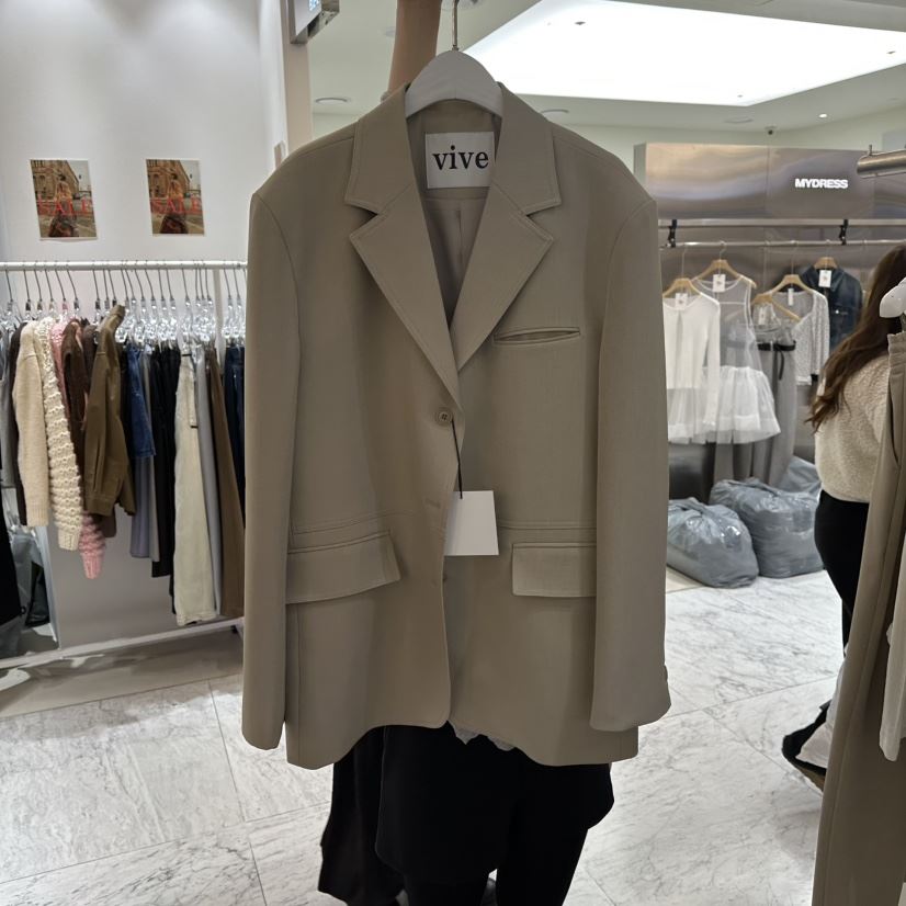 VIVE東大門代購女裝新款26春夏熱賣休閑時尚真品推薦夾克VIVE夾克