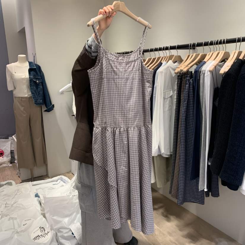 ORMORE韓國直郵女士新品休閑熱賣26春夏人氣時尚真品連衣裙ORMORE連衣裙