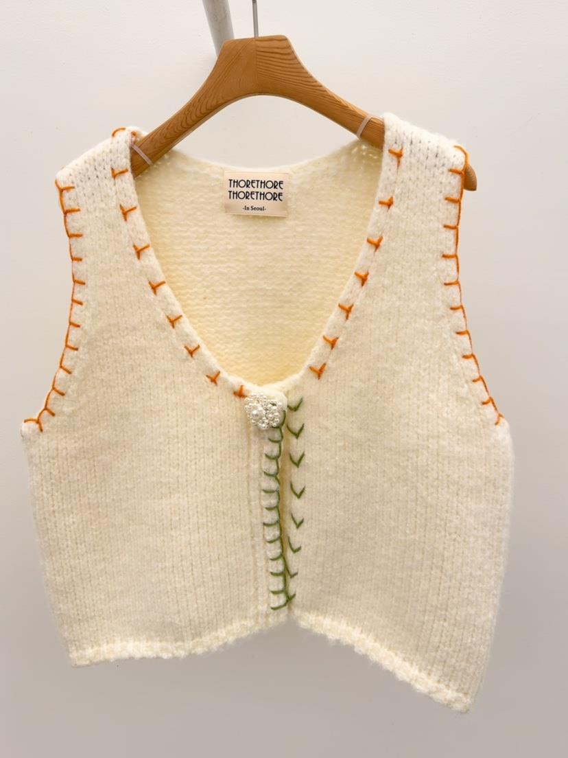 THORE東大門實拍女裝新品推薦職業26春夏休閑真品熱賣馬甲THORE馬甲