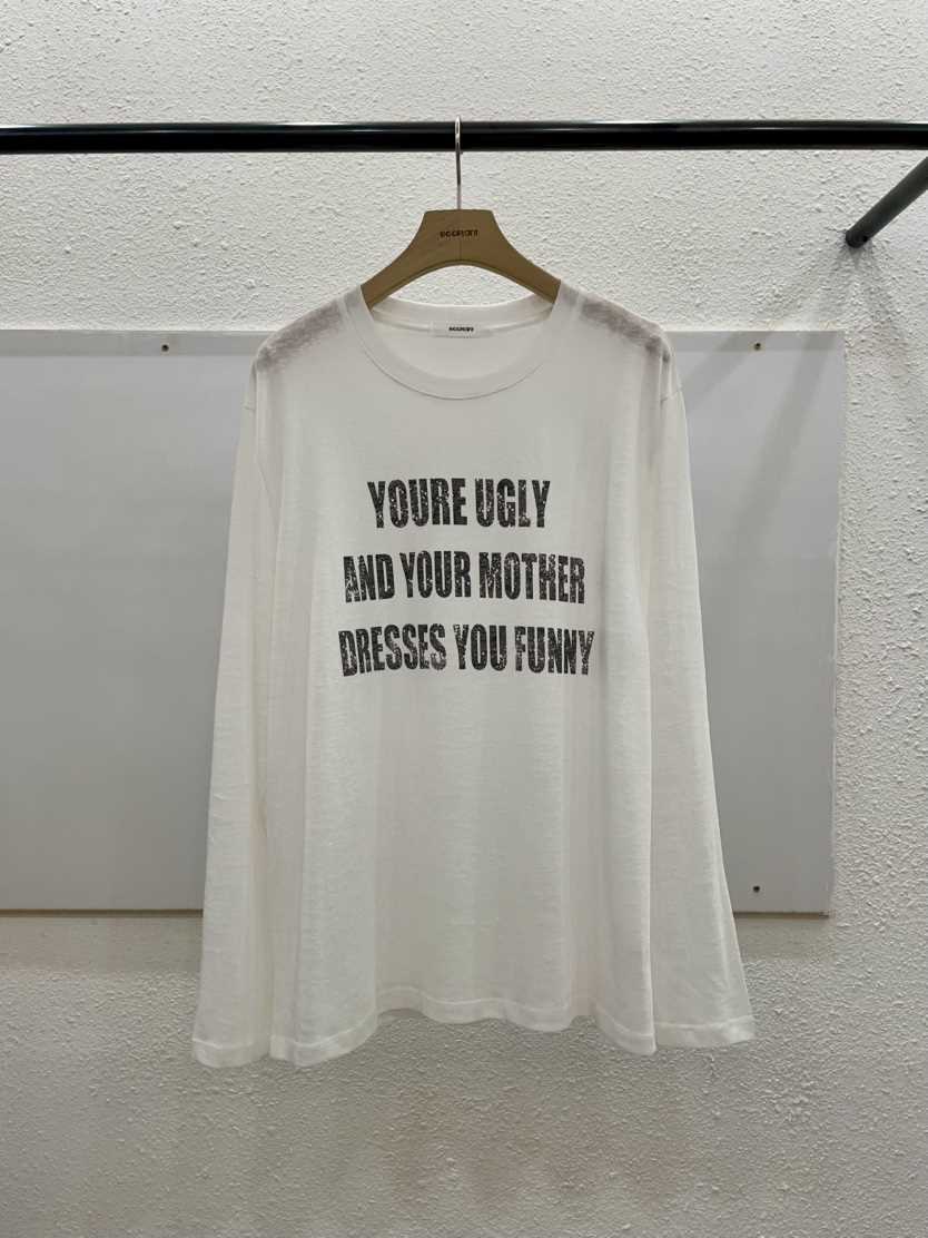 EGGPLANT韓國代購女裝新品時尚26春夏推薦職業人氣長袖T恤EGGPLANT長袖T恤