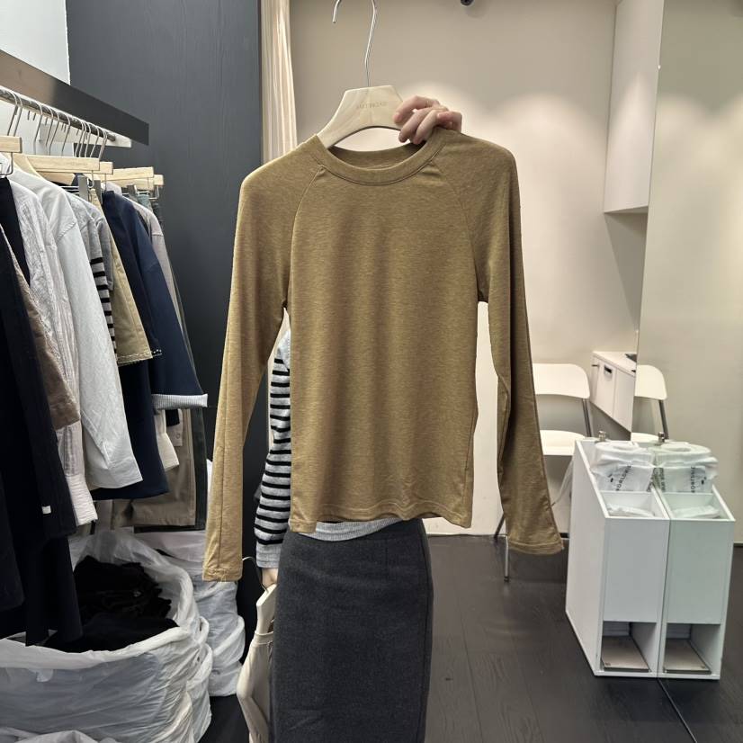 SALT BREAD東大門代購女士新款熱賣時尚職業長袖T恤SaleSALT BREAD長袖T恤