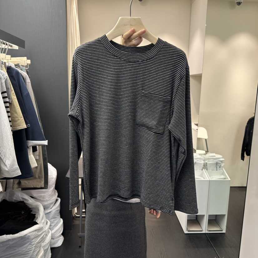 SALT BREAD韓國直郵女士新品熱賣真品26春夏職業長袖T恤SALT BREAD長袖T恤