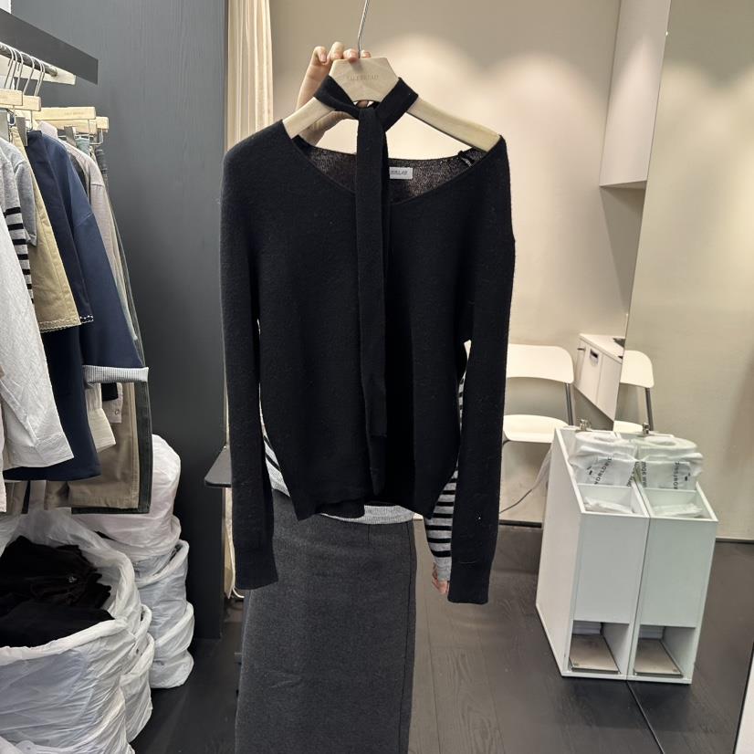 SALT BREAD韓國代購女士新品熱賣人氣真品針織衫Sale含脖帶SALT BREAD針織衫