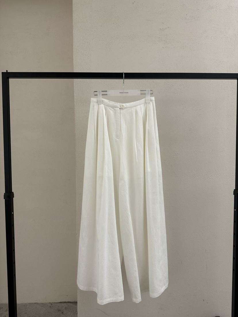 MONDAY TO SUNDAY東大門直郵女士新品熱賣休閑褲亞麻布MONDAY TO SUNDAY休閑褲