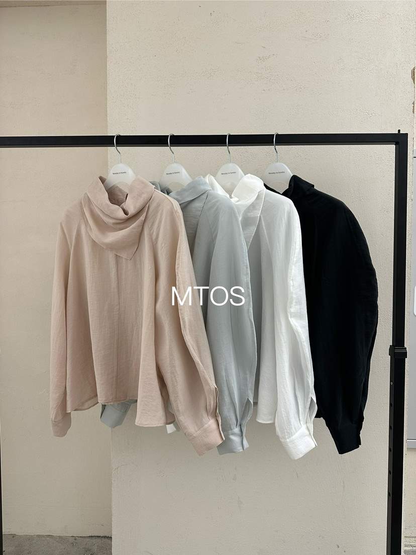 MONDAY TO SUNDAY韓國直郵女裝新款推薦26春夏襯衫蕾絲衫MONDAY TO SUNDAY襯衫/蕾絲衫