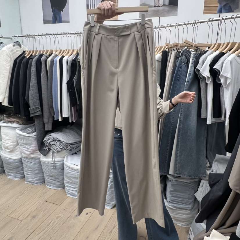 MOI-A東大門實拍女士新品時尚26春夏休閑熱賣真品休閑褲MOI-A休閑褲