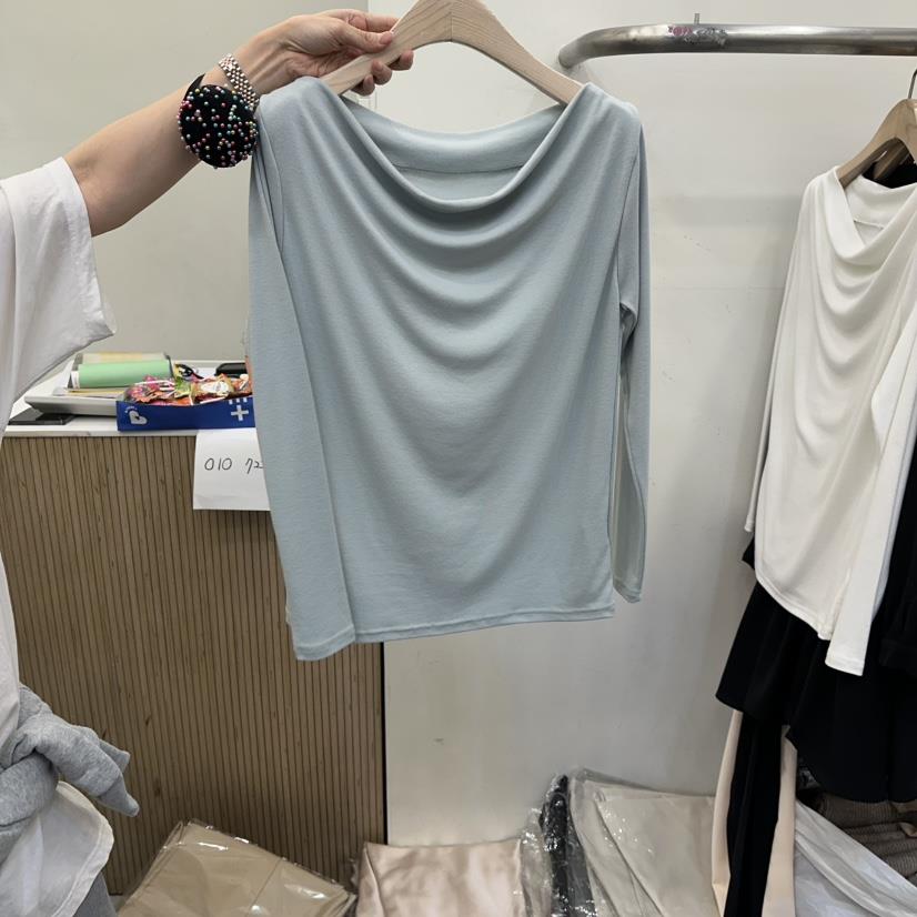 THE LOW東大門直郵女士新品真品26春夏職業推薦休閑長袖T恤THE LOW長袖T恤