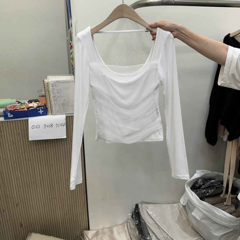 THE LOW韓國直郵女裝新款人氣真品熱賣26春夏推薦長袖T恤THE LOW長袖T恤