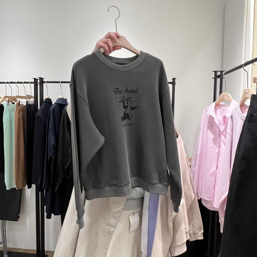 LMT（SAND LIMITED）韓國代購女裝新品推薦26春夏時尚衛衣LMT/THE SAND/THE BEIGES_FLOW衛衣