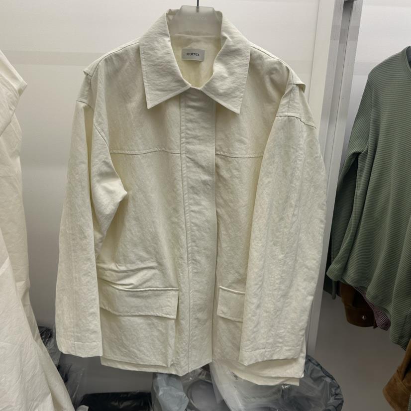 HELVETICA韓國直郵女裝新品26春夏熱賣休閑職業時尚夾克口袋HELVETICA夾克