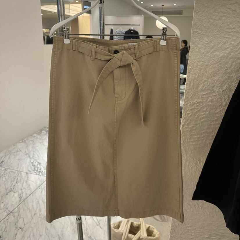 MARAN-P東大門實拍女裝新款熱賣26春夏人氣半身裙中短裙棉MARAN半身裙/中短裙