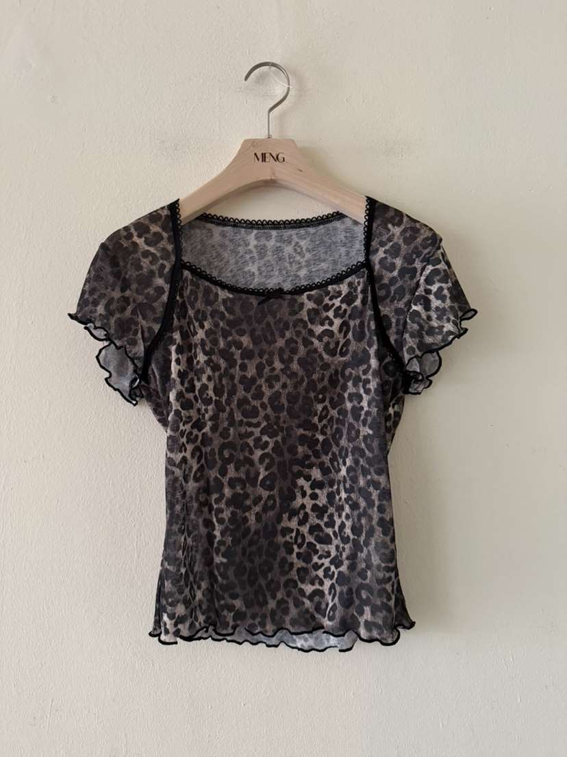 MENG韓國代購女士新款休閑推薦26春夏時尚熱賣職業人氣T恤MENGT恤