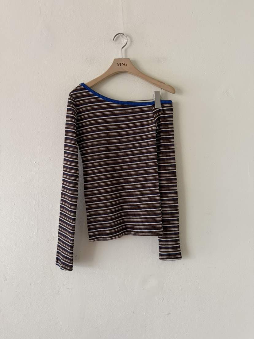 MENG韓國代購女裝新品推薦時尚真品休閑人氣26春夏長袖T恤MENG長袖T恤