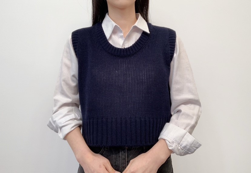 DARLUZ_MI韓國直郵女士新款熱賣時尚26春夏針織衫不含內搭短款DARLUZ_MI針織衫