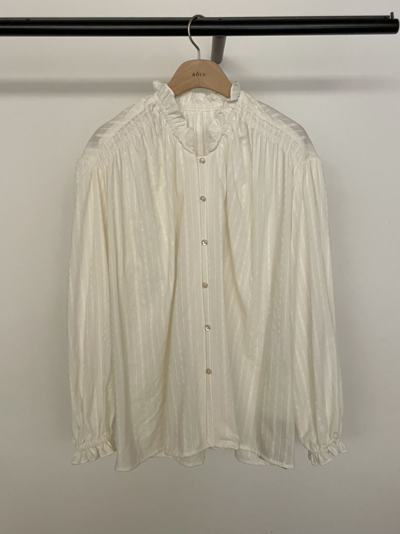 BOLD-A韓國代購女裝新品職業人氣推薦休閑時尚襯衫蕾絲衫RE BOLD襯衫/蕾絲衫