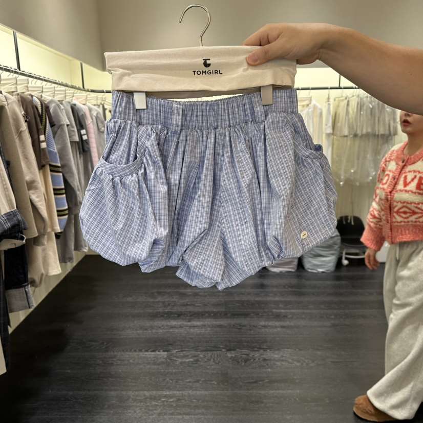 TOMGIRL韓國直郵女士新品休閑人氣熱賣時尚真品推薦職業短褲TOMGIRL短褲