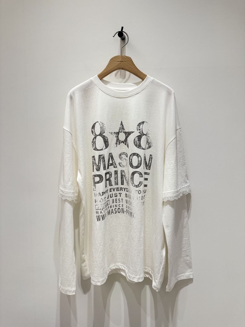 MELTED-P東大門實拍女裝新款推薦休閑人氣26春夏長袖T恤MELTED-P長袖T恤