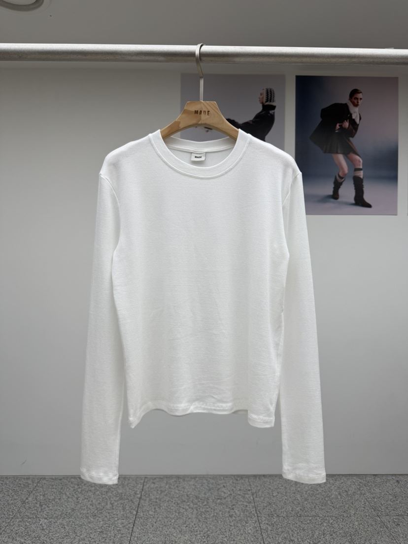 MADE-P東大門代購女士新款職業熱賣推薦休閑26春夏長袖T恤MADE-P長袖T恤