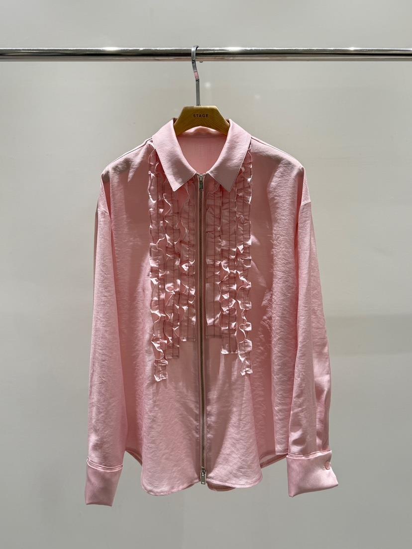 STAGE東大門實拍女裝新款推薦26春夏真品人氣時尚襯衫蕾絲衫STAGE襯衫/蕾絲衫